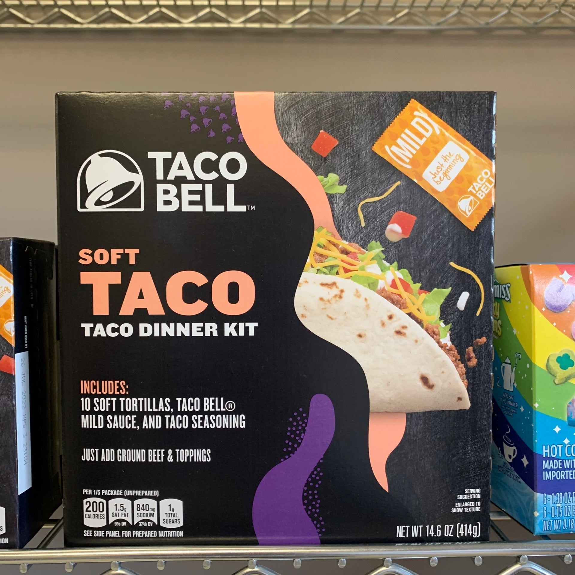 Soft Taco Bell Dinner Kit From The Six Liquidators